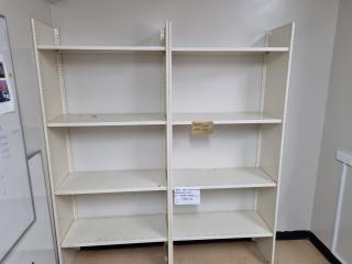 Steel Storage Shelving Assembly