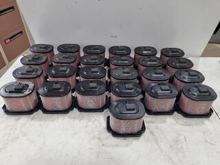 25x Air Filters for compatible Yamaha Motorcycles