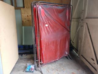 Large Lot of Welding Screens