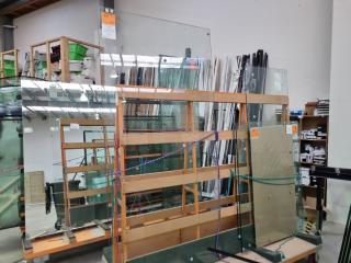 Large Toughened Glass Panel, 2316x1125x10mm