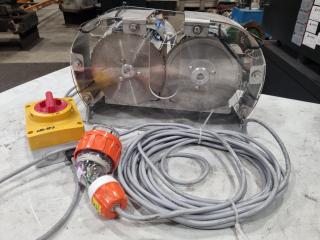 Custom Industrial 3-Phase Cutting Assembly
