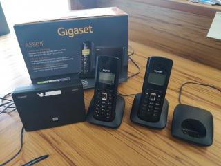 Gigaset A580IP SIP DECT Office Phone System