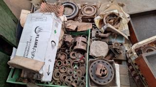 Pallet of Bearings and Other Associated Items