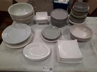 Large Assortment of Dinnerware (Plates, Bowls and Platters)