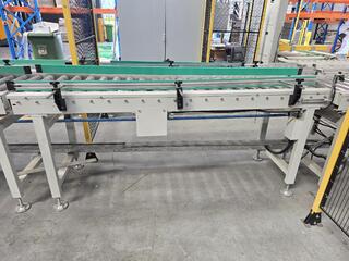 2 metre x 500mm powered roller conveyor section