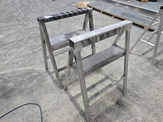 2 x Aluminum Trestles 