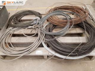 Pallet of Steel Cable and Wire