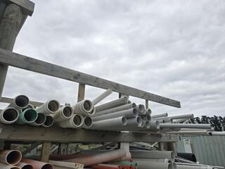  Large Lot of PVC Pipe 