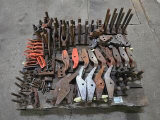 Large Lot of Carver Type Clamps