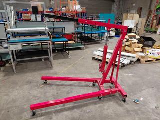 1000kg Folding Hydraulic Engine Hoist