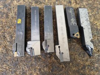 6 x Lathe Turning Tools