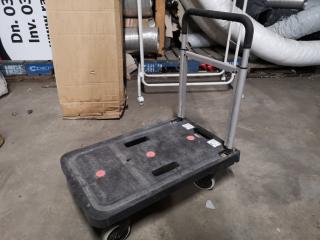 Folding Transportable Low Platform Trolley