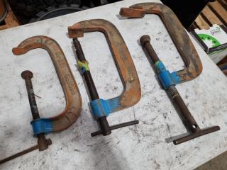 3x G-Clamps