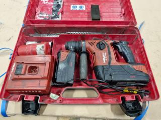 Hilti 36V Cordless SDS Plus Hammer Drill Kit TE 6-A36