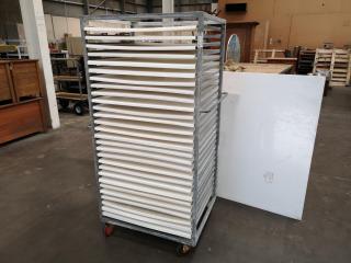 Multi Tray Mobile Rack Unit