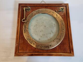 Bronze Steamship Porthole & Frame