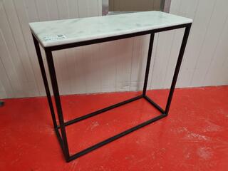 Marble Topped Cutting Table