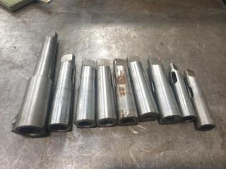 9 x Morse Taper Adapters