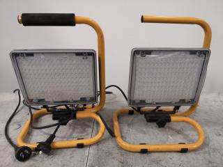 2x 10W LED Worksite Work Lights