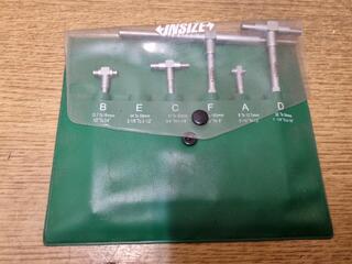 Insize Metric Telescoping Gauge Set