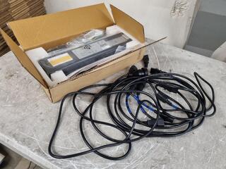 APC Rack Power Distribution Unit w/ 5x IEC Male To Female Cables