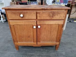 Vintage Wood Cabinet