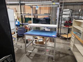 Custom Workbench Workstation w/ Drawer