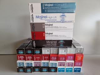 Assorted Loreal Professional Majirel Hair Dyes - Bulk