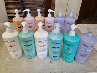 Assorted Kerastase 1000mL Size Used Haircare Products