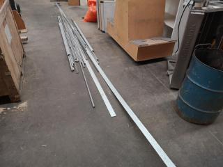 Assorted Lengths of Material Steel & Rebar