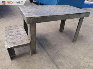 Industrial Workshop Steel Stepping Platform