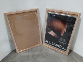 2 x Large Picture/Photo Frame