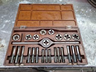 Vintage Narex Branded Tap & Die Set in Bakelite Case