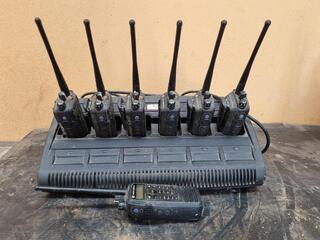 7x Motorola DF3601 2-Way Radios w/ Charger,