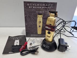 Silver Bullet Stylecraft Saber Cordless Trimmer