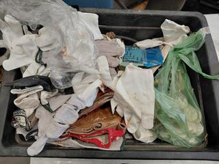 Assorted Work Gloves and Protective Gloves