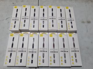 14x Baseus Stylish Metal Double Ended Pens