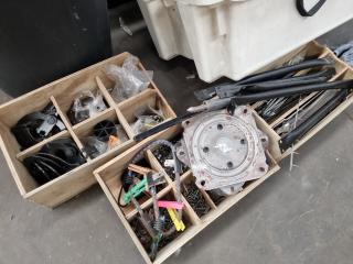 Large Assortment of Chair Repair Parts, Components, & More