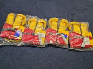 4x BLA OceanMate Junior's Lifejackets, New