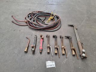 Assortment of Oxy/Acetylene Torches and Leads