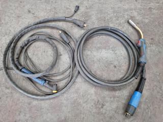 2x Welding Cables w/ Holders