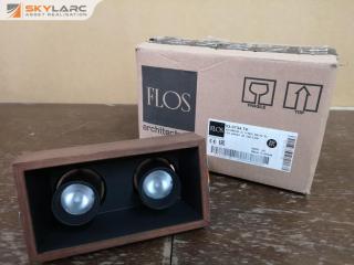 Stylish Dual LED Array Ceiling Flood Light by Flos, New