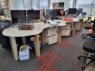 6-Metre Custom Multi Station Office Desk