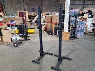 XLR8 Weight Lifting Squat Stand Set