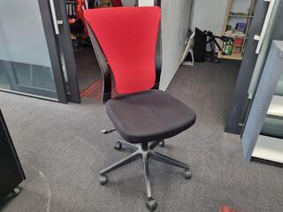 Stylish Red/Black Office Desk Chair