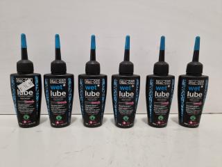 6x Muc-Off Wet Lube -50ml