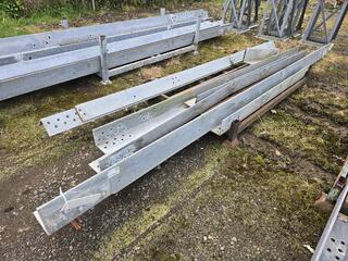 200mm and 150mm Galvanised Angle Irons