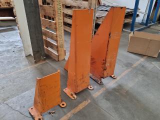 3x Steel Warehouse Post/ Column Protectors Barriers