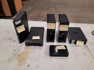 6 x External Hard Disk Drives