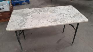 Lifetime Trestle Table